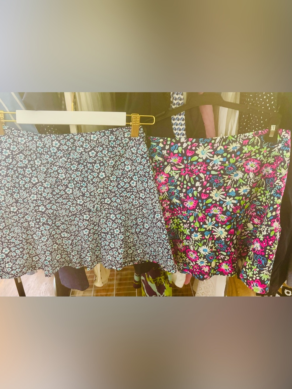 NWT Aryeh LOT of 2 golf skorts XS cute prints